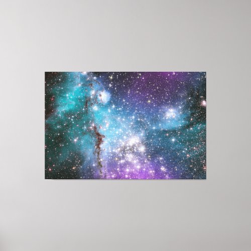 Wonderful Design related to space and galaxy Canvas Print