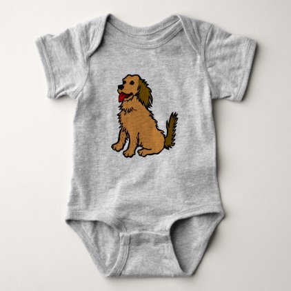 wonderful dog baby bodysuit