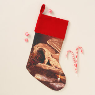 Wonderful dragon christmas stocking