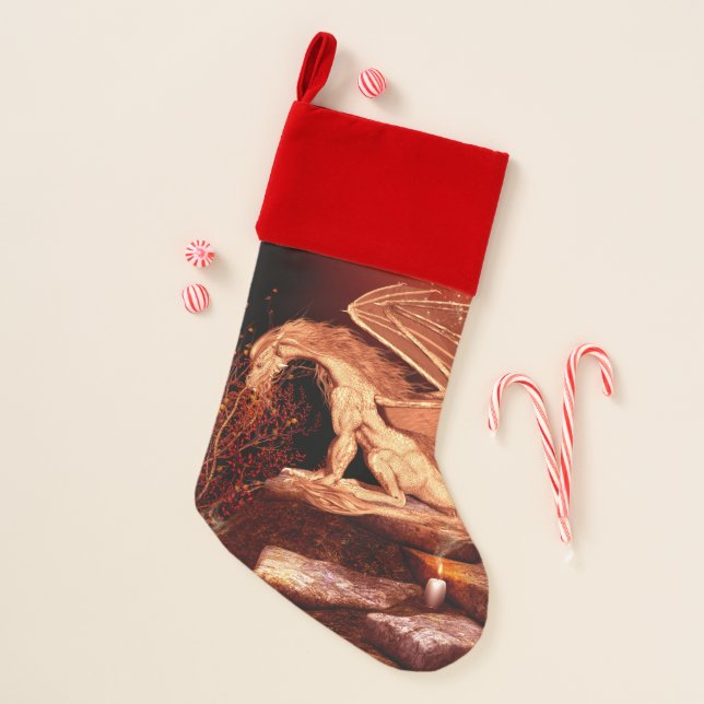 Wonderful dragon christmas stocking (Front)