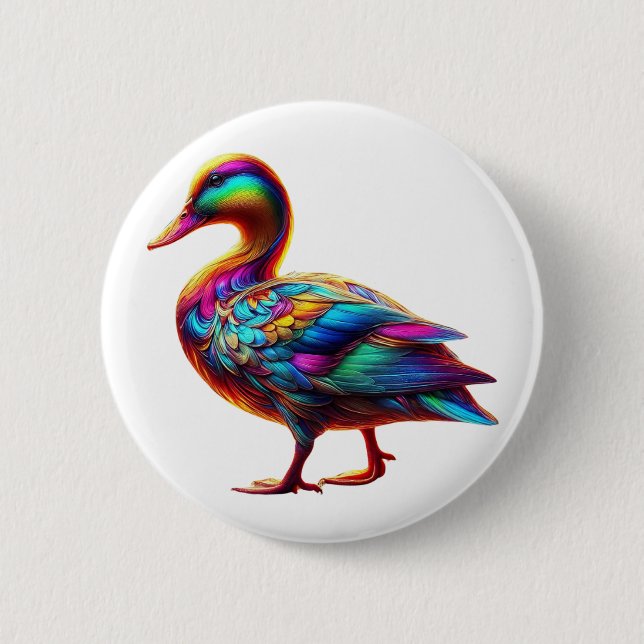 Wonderful Duck Button (Front)