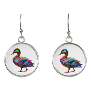 Wonderful Duck Earrings