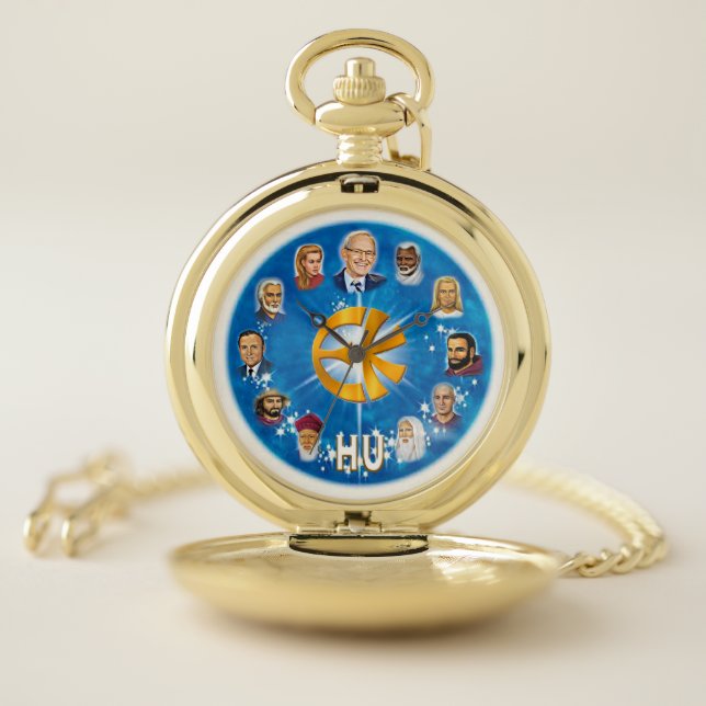 Wonderful ECK Masters Pocket Watch (Gold) (Inside)
