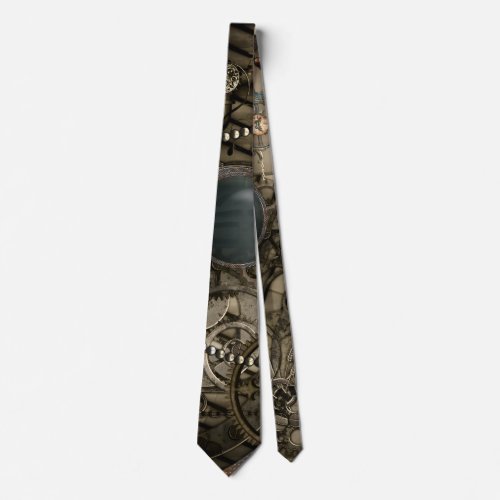 Wonderful elegant steampunk design neck tie
