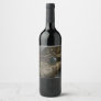 Wonderful elegant steampunk design wine label