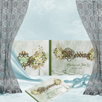 Wonderful Elegant White Flowers  Guest Book by stylishdesign1 at Zazzle