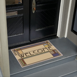 Wonderful Fall Arts & Crafts Geometric Patterns Doormat