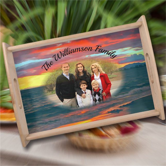 Wonderful Family Day 1490  Serving Tray (Creator Uploaded)