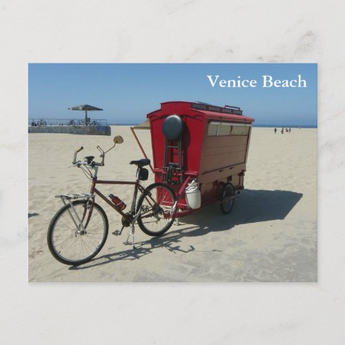 Wonderful Funky Venice Beach Postcard Postcard