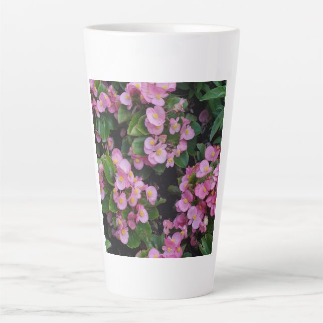 wonderful garden pic 621-1 latte mug (Front)