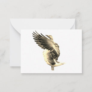 wonderful goose note card