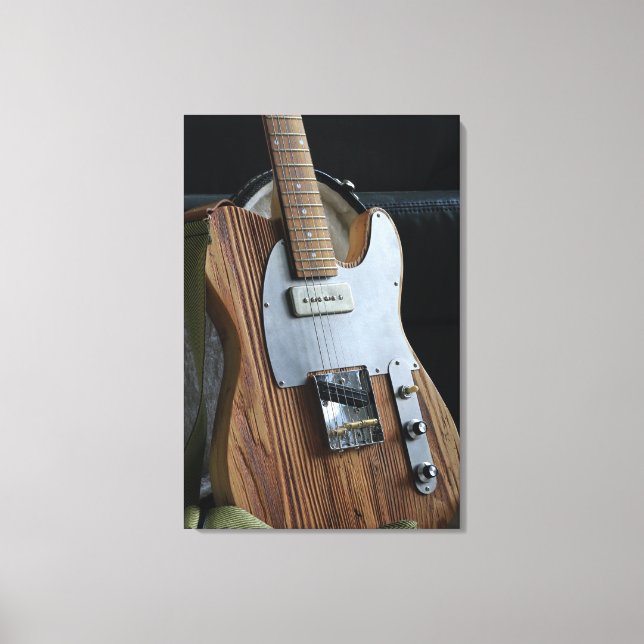 Wonderful Guitar Canvas Print (Front)