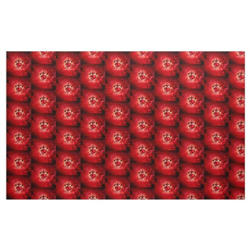 Wonderful heart fabric