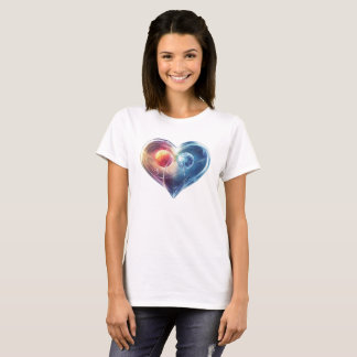Wonderful heart "One heart two lives" T-Shirt