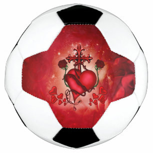 Wonderful heart soccer ball