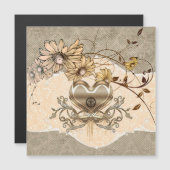 Wonderful heart with flowers (Front/Back)