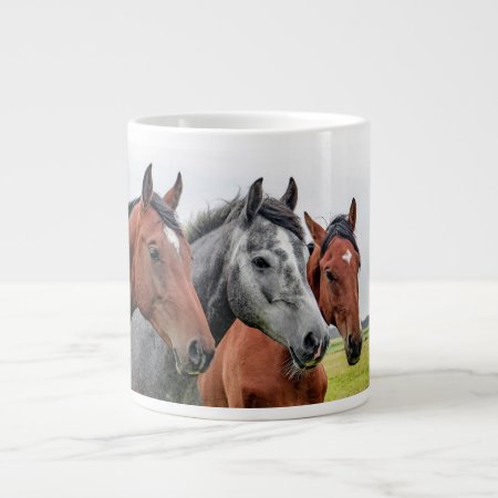 Wonderful Horses Stallion Photography Large Coffee Mug