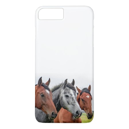 Wonderful Horses Wildlife Ridding Iphone 8 Plus/7 Plus Case