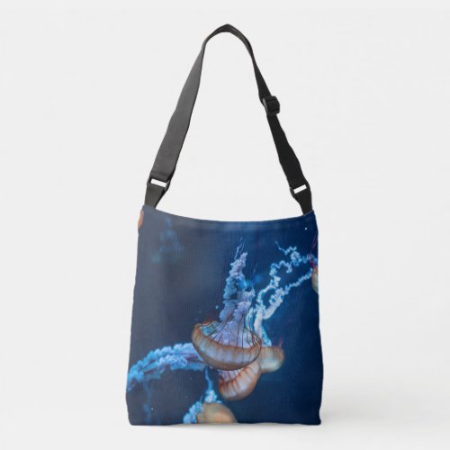 Wonderful Jellyfishes Crossbody Bag