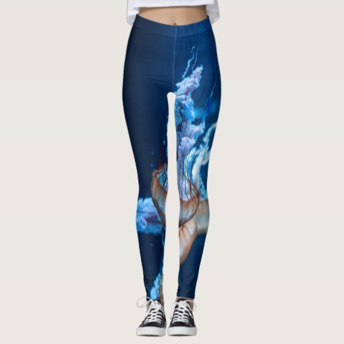 Wonderful Jellyfishes Leggings