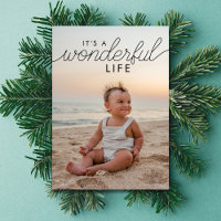 Wonderful Life 3 Photo Baby Christmas
