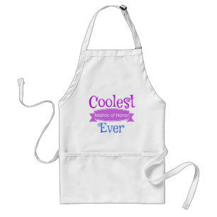 Wonderful Matron of Honor Adult Apron