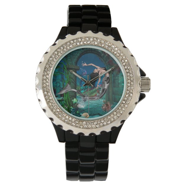 Disney Wrist Watch - Ariel The Little Mermaid - Colorful Band