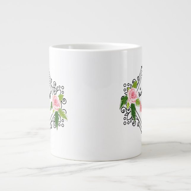 Wonderful Mom Giant Coffee Mug (Front)