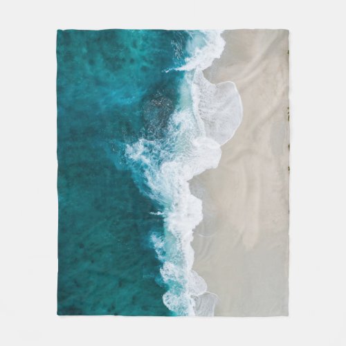 Wonderful Ocean View Fleece Blanket