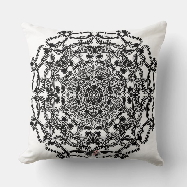 Wonderful Octa Glyph Pillow (Front)