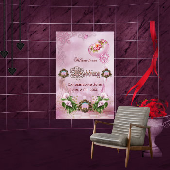 Wonderful Pink Callas Lily Foam Board by stylishdesign1 at Zazzle