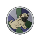 Wonderful Pug Dog Bluetooth Speaker (Front)