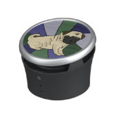 Wonderful Pug Dog Bluetooth Speaker (Side)