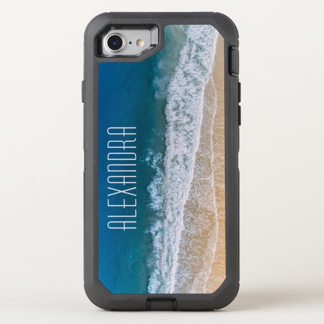 Wonderful Sand Beach Florida Name Customized Otterbox iPhone Case (Back)