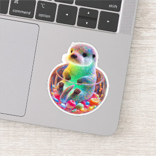 Wonderful Sea Otter Sticker