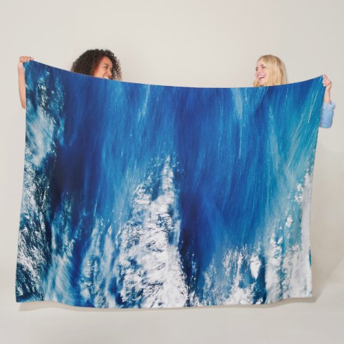 Wonderful Sea Waves Best gift for nature lovers  Fleece Blanket