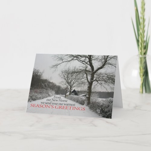 Wonderful seasons greetings from New Home Holiday Card