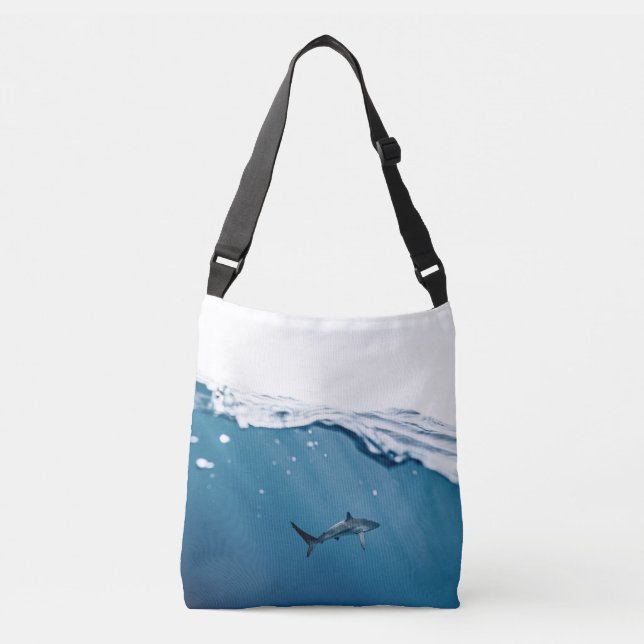 Wonderful Shark Crossbody Bag (Front)