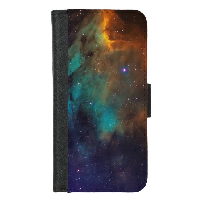Wonderful Space iPhone Wallet Case (Front)