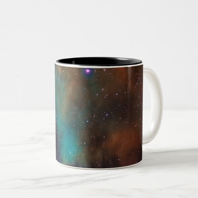 Wonderful Space Two-Tone Coffee Mug (Front Right)
