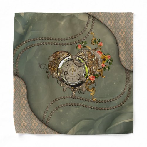 Wonderful steampunk clock bandana