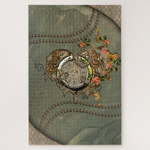 Wonderful steampunk clock jigsaw puzzle