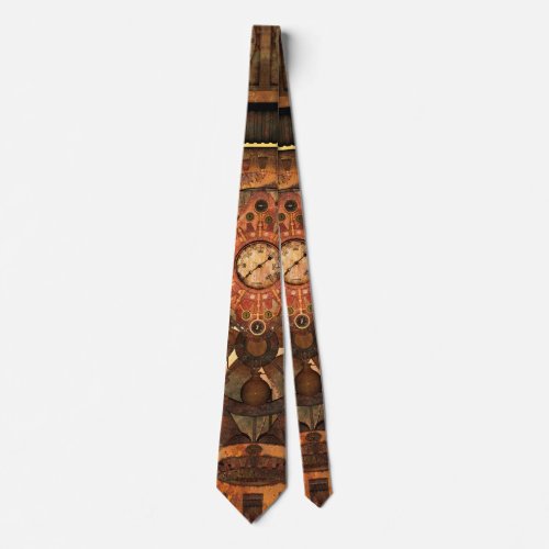 Wonderful Steampunk Design Neck Tie