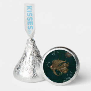 Wonderful steampunk fish. hershey®'s kisses®