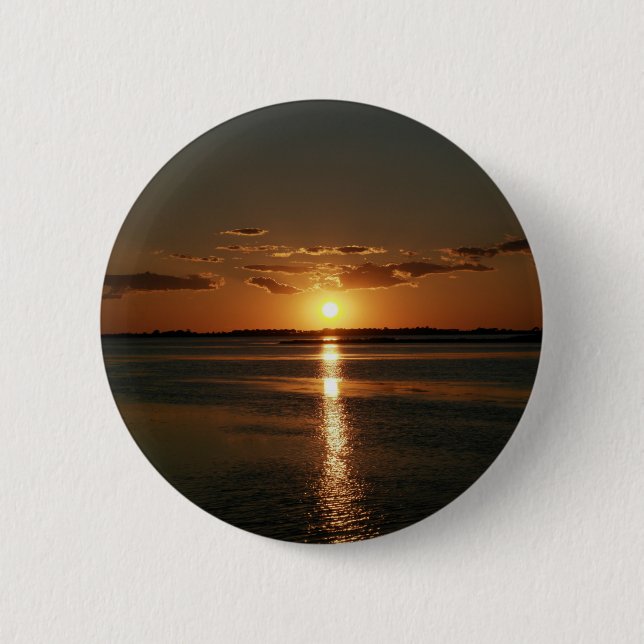 Wonderful Sunset Button (Front)