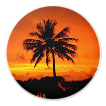 Wonderful Sunset Ceramic Knob by Wonderful12345 at Zazzle