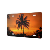 Wonderful Sunset License Plate | Zazzle