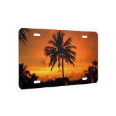 Wonderful Sunset License Plate | Zazzle