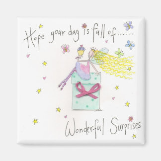 Wonderful surprises magnet