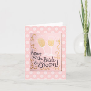 “Wonderful Union” Wedding Note Card